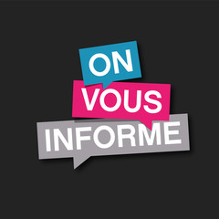 on vous informe