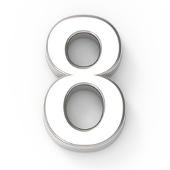silver number 8