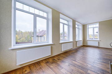 Fototapeta premium empty interior in modern house