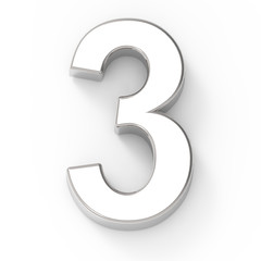 silver number 3