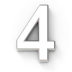 silver number 4