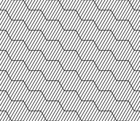 Abstract geometric hipster fashion pillow hexagon pattern