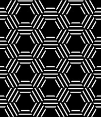 Abstract geometric hipster fashion pillow hexagon pattern