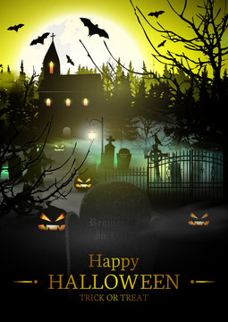 Happy Halloween. Halloween Background.