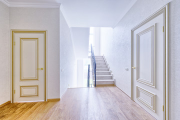 interior hall design in luxury country house
