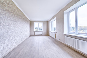 empty interior in modern house