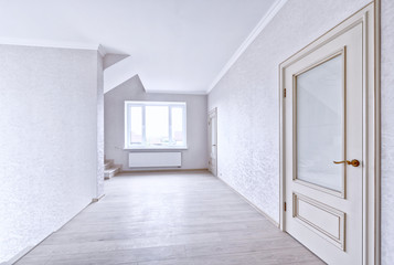 empty interior in modern house