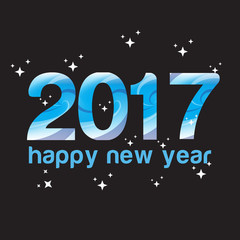 Fototapeta premium abstract HAPPY NEW YEARS 2017