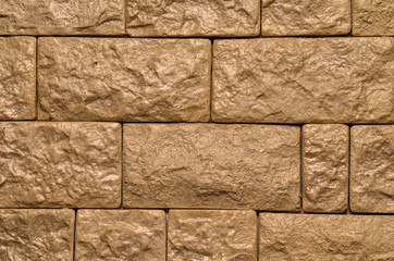 brown brick wall background, texture
