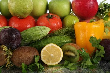 fruit vegetables