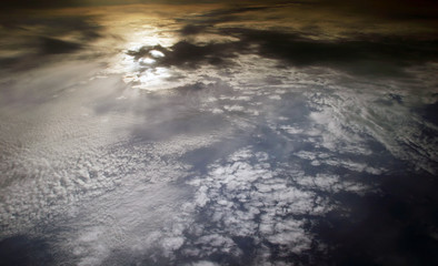 Obraz premium very beautiful blue sky full of clouds