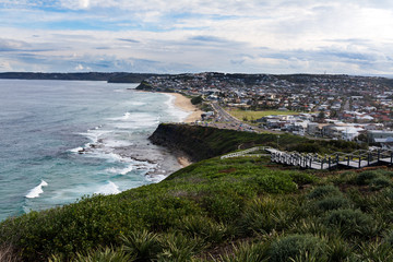 Mereweather Beach View from Newcastle, NSW Australia