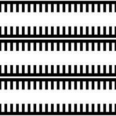 Geometric vector pattern in retro style, modern stylish texture