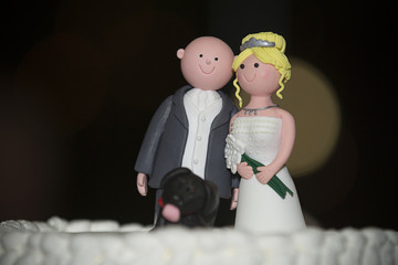 Fototapeta na wymiar Wedding Cake Decoration