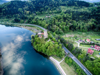 Landscape from sky