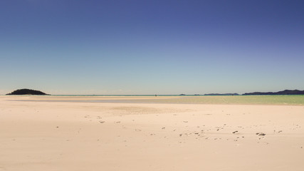 Whitehaven Beach in Queensland, Australien