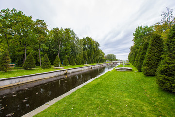 Peterhof walking park
