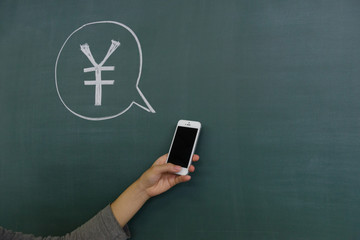 paying money for items