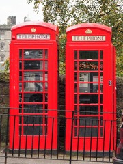 telephone boxes in Edinburgh