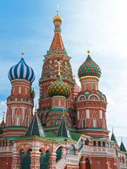 Fototapeta na wymiar St Basil Cathedral, Moscow