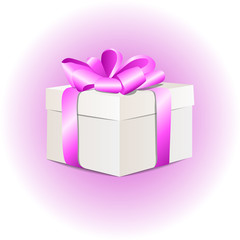 gift box concept with colorful