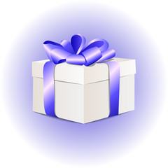 gift box concept with colorful