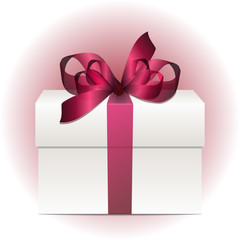 gift box concept with colorful