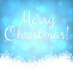 Naklejka premium Christmas shiny card