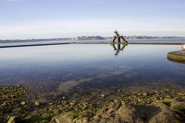 Fototapeta premium Piscine Bon secours St Malo 