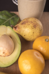 Smoothy of various fruits