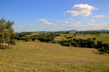 Fototapeta premium Paysage de l'Yssandonnais (Corrèze)