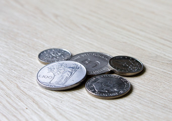 Old coins, comparison