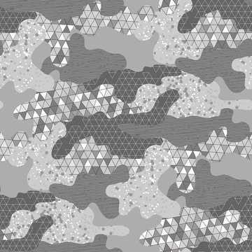 Abstract camouflage pattern