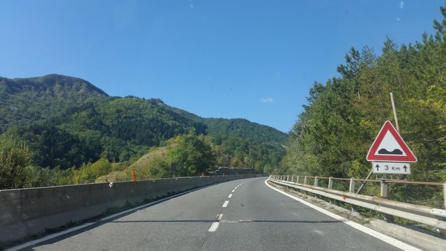 On the road
