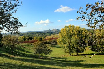 Fototapeta premium Paysage de l'Yssandonnais (Corrèze)
