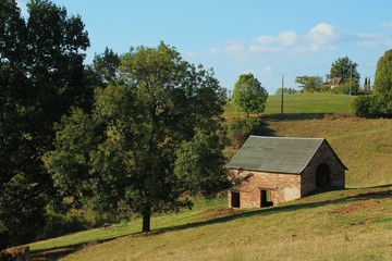Fototapeta na wymiar Paysage de l'Yssandonnais (Corrèze)