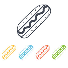 hot dog icon