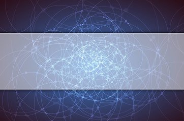 Digital technology world. Business virtual concept. Vector background