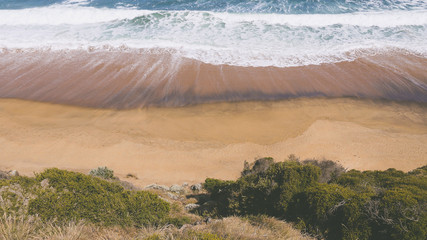 Strand bei Torquay in Victoria, Australien