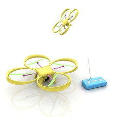 Drone with remote controller