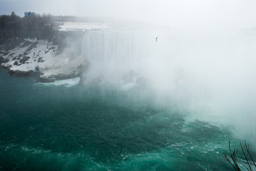 冬のナイアガラの滝