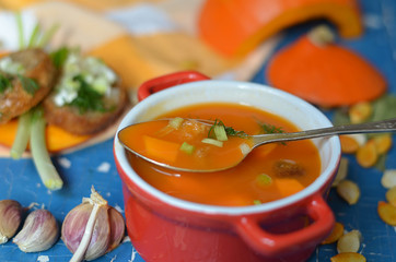 Овощной суп.