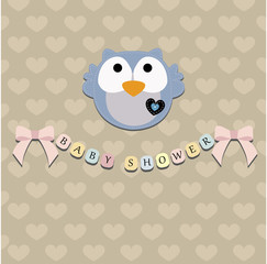 baby cute background for greeting or invitation. 