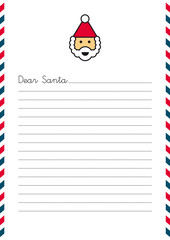 SANTA CLAUS Christmas Letter (ISO A4 version)