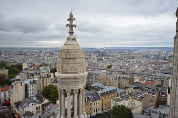 Fototapeta na wymiar Paris Vista