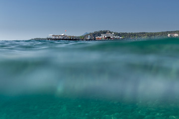 summer sea shore coastline 