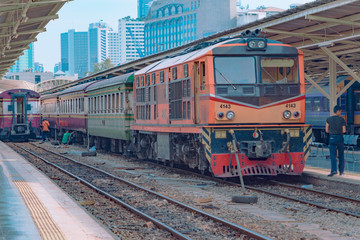 Fototapeta na wymiar Bangkok Railway Station