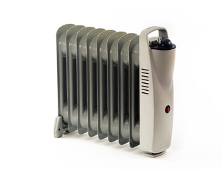 Radiator on a white background