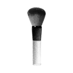 make up brush polygon