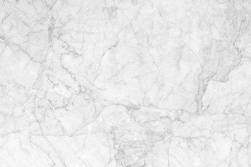 Obraz na płótnie Canvas White marble texture background, nature texture for tiled floor, interior and exterior pattern design